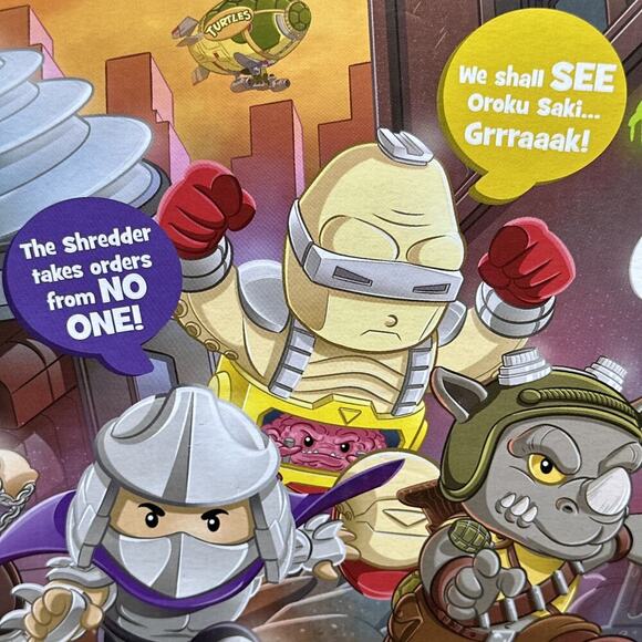 Teenage Mutant Ninja Turtles Villains Little People Collector Set Fisher Price - Picture 6 of 9